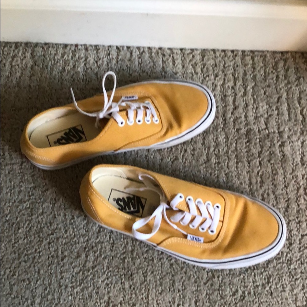 Yellow vans